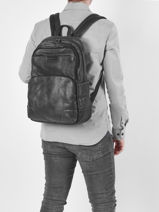 Business Rugzak Joseph Leder Arthur & aston Roze marco 16-vue-porte