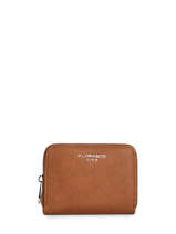 Portemonnee Grained Miniprix Bruin grained 20BE0902