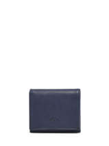 Portemonnee Leder Katana Blauw marina 753047