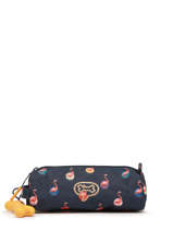 Pennenzak 1 Compartiment Stones and bones Blauw girls G