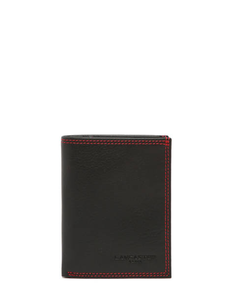 Portefeuille Leder Lancaster Zwart soft vintage homme 120-12