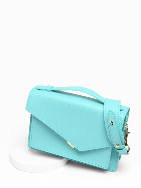 Cross Body Tas Zoe Leder Lancaster Blauw zoe 11 ander zicht 2