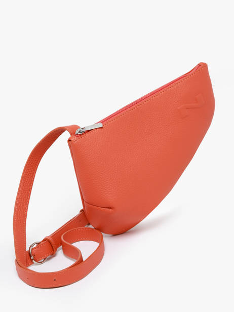 Cross Body Tas City Perle Leder Nathan baume Oranje n city N1811000 ander zicht 2