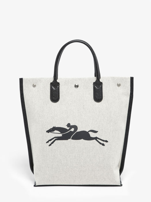 Longchamp Essential toile Handtas Wit