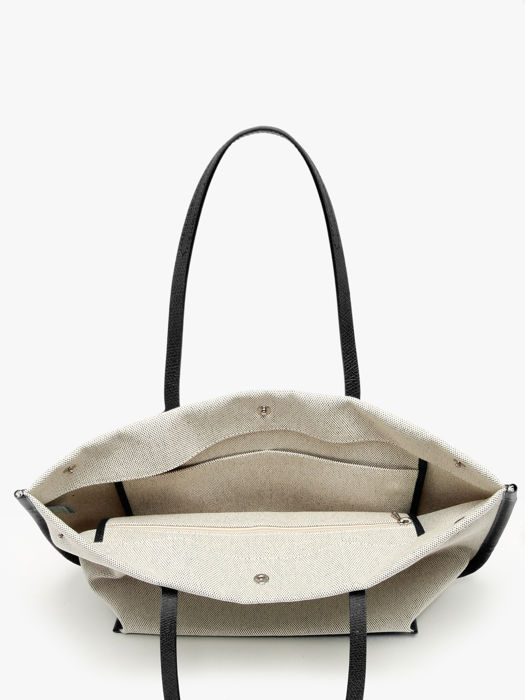Longchamp Essential toile Schoudertas Wit