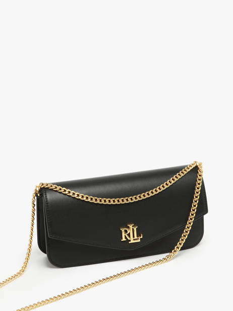 Schoudertas Sawyer Leder Lauren ralph lauren Zwart sawyer 31934746 ander zicht 2