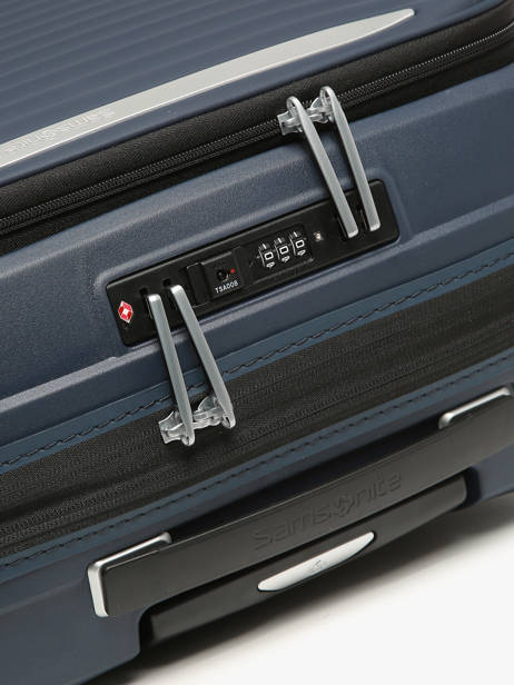 Uitbreidbare Handbagage Samsonite Blauw upscape KJ1007 ander zicht 1