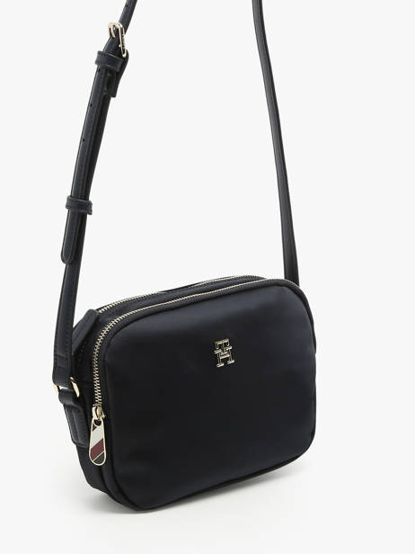 Cross Body Tas Poppy Nylon Tommy hilfiger Blauw poppy AW15638 ander zicht 2