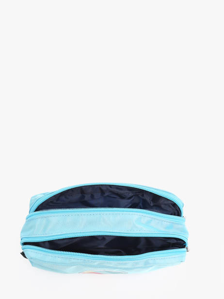 Pennenzak 2 Compartimenten Caramel et cie Blauw boheme FI ander zicht 1