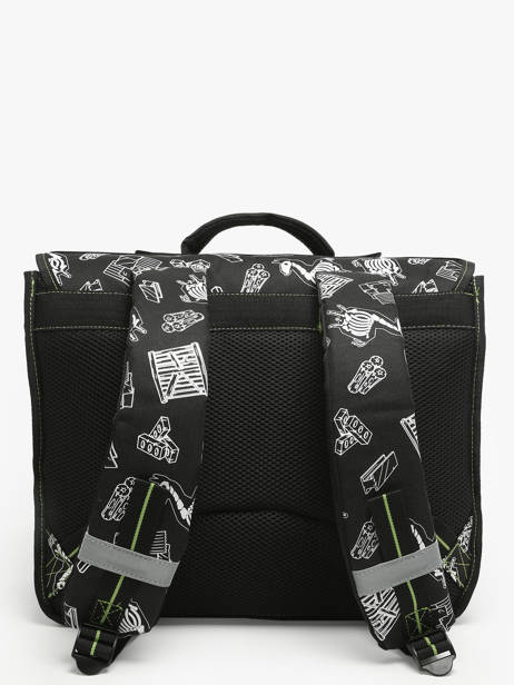Boekentas 2 Compartimenten Fortnite Grijs gamer 23OZ203S ander zicht 4