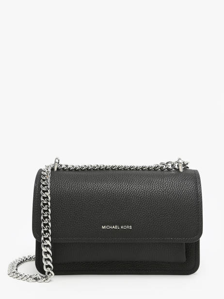 Cross Body Tas Claire Leder Michael kors Zwart claire T4SC7L3T