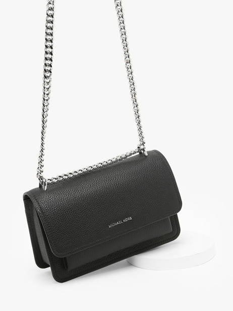 Cross Body Tas Claire Leder Michael kors Zwart claire T4SC7L3T ander zicht 2