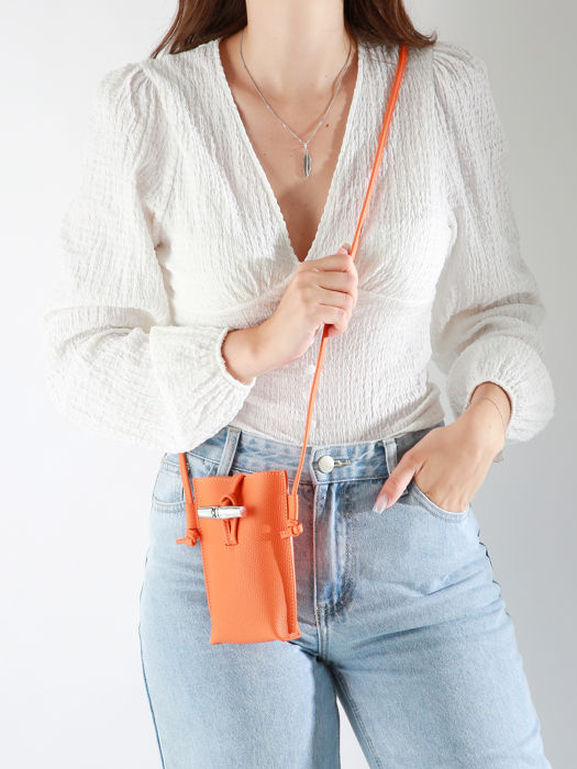 Longchamp Le roseau Etui ipod/cd Oranje