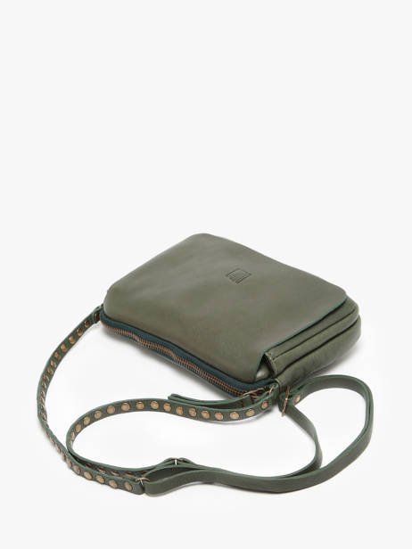 Cross Body Tas Leather Leder Biba Groen leather BET6L ander zicht 2