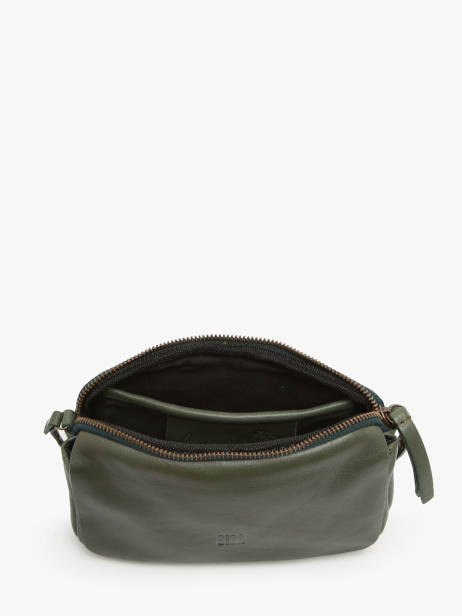 Cross Body Tas Leather Leder Biba Groen leather BET6L ander zicht 3
