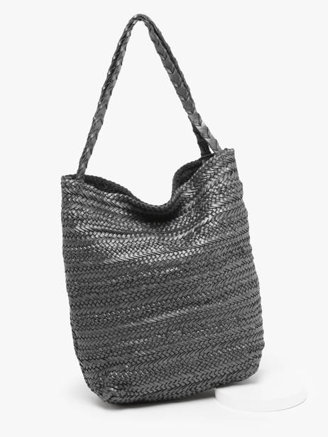 Schoudertas Heritage Leder Biba Zilver heritage RUB1L ander zicht 2