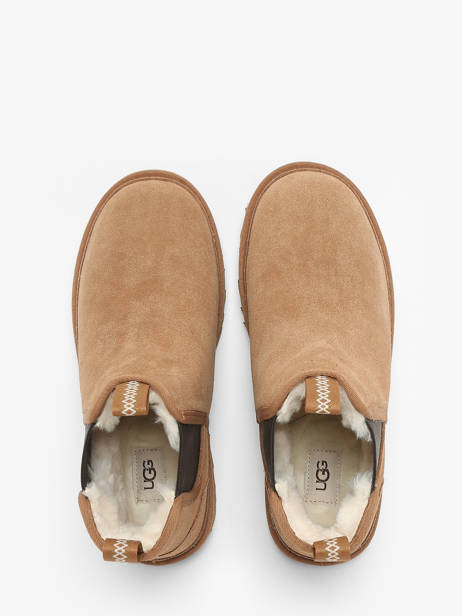 Boots Neumel Chelsea Uit Leder Ugg Bruin men 1121644 ander zicht 3