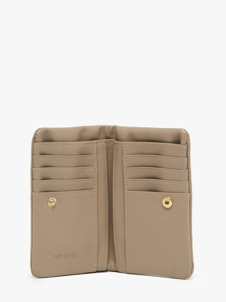 Portefeuille Winnie Leder Nat et nin Beige vintage WINNIE ander zicht 1
