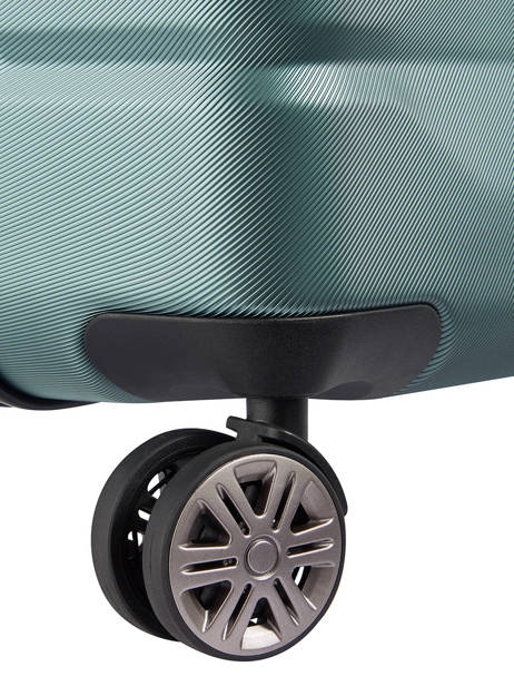 Harde Reiskoffer Air Armour Delsey Groen air armour 3866-820 ander zicht 2