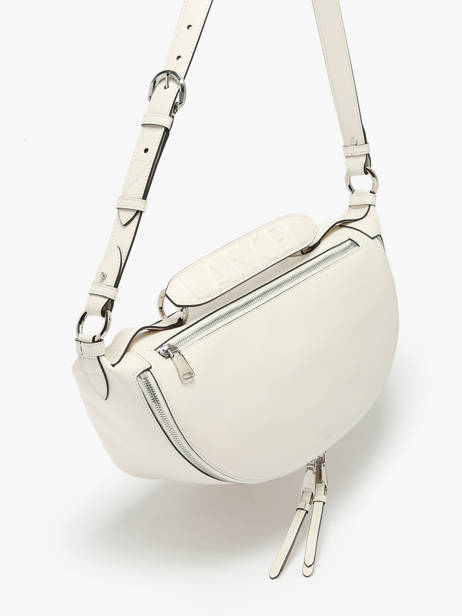 Cross Body Tas M Origami Leder Lancel Wit origami A12528 ander zicht 2