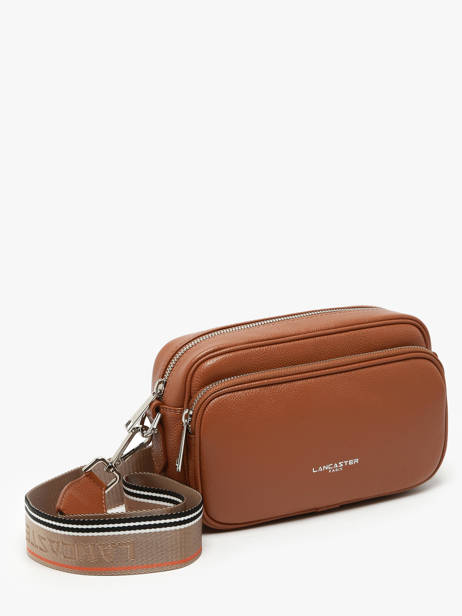 Cross Body Tas Milano Ana Leder Lancaster Bruin milano ana 62 ander zicht 2