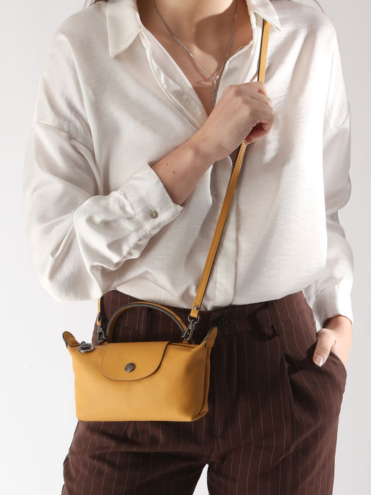 Longchamp Le pliage xtra Clutch Geel