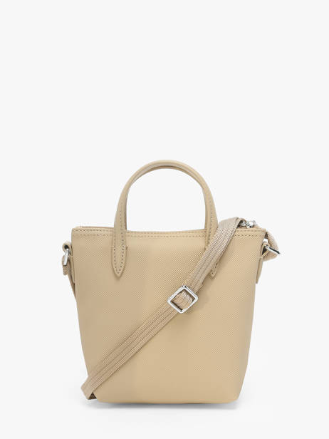 Cross Body Tas L.12.12 Concept Lacoste Beige l.12.12 concept NF2609PO ander zicht 4