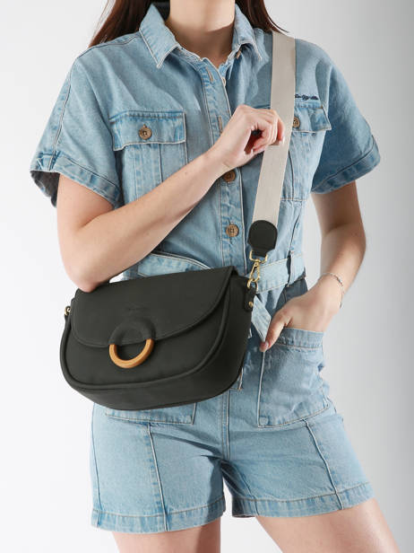 Cross Body Tas M Crocus Woomen Zwart crocus WCRO04 ander zicht 1