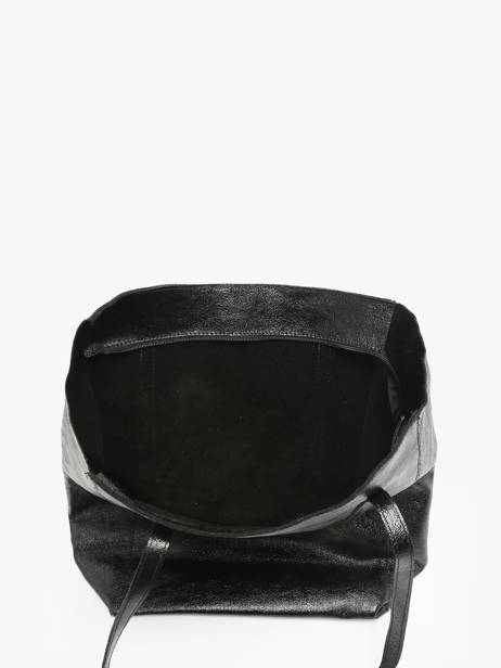 Schoudertas A4 Formaat Nine Leder Milano Zwart nine NI24111 ander zicht 3