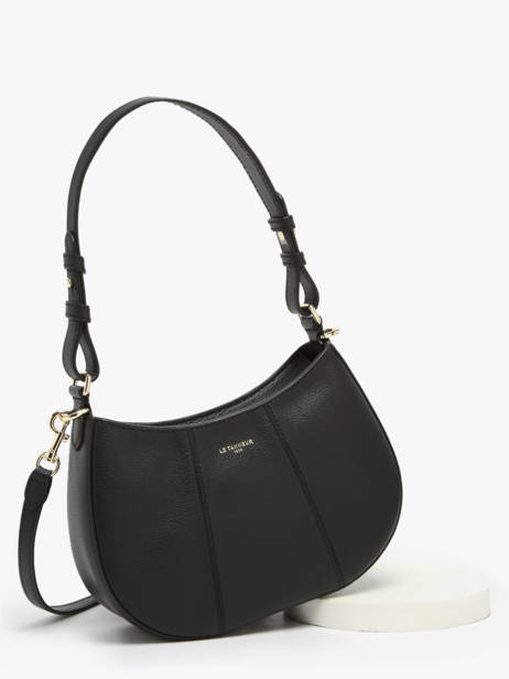 Cross Body Tas Juliette Leder Le tanneur Zwart juliette TJET1050 ander zicht 2