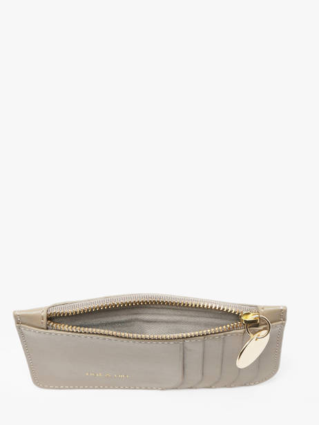 Portemonnee Alix Leder Nat et nin Beige vintage ALIX ander zicht 1