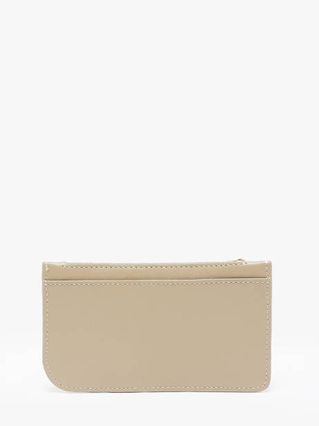 Portemonnee Alix Leder Nat et nin Beige vintage ALIX ander zicht 2