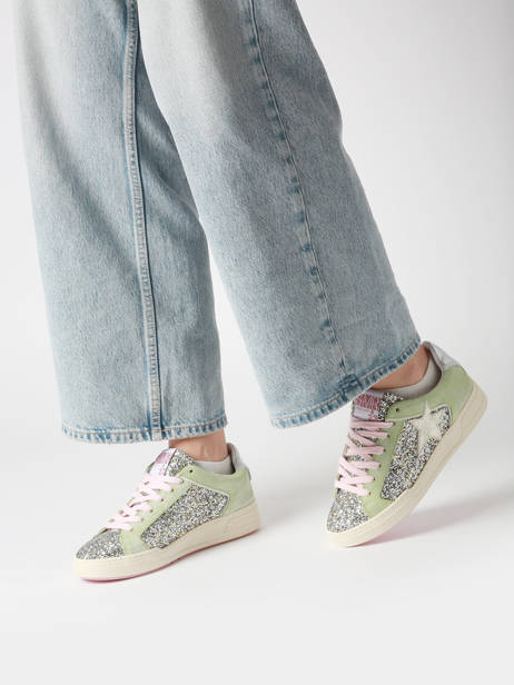 Sneakers Duck Uit Leder Semerdjian Veelkleurig women DUCKB723 ander zicht 1