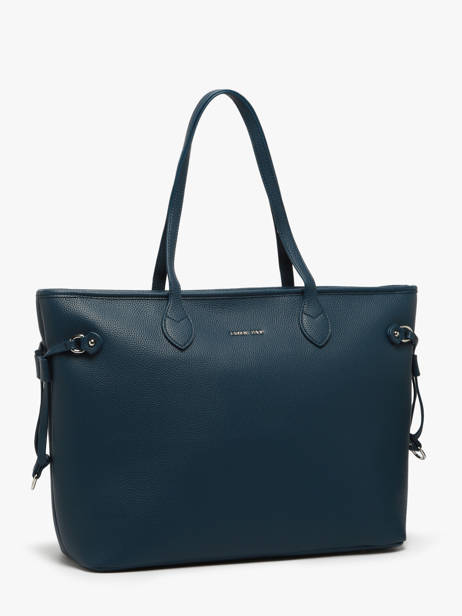 Schoudertas Ld Bags Polyurethaan Laurent david Blauw ld bags 887 ander zicht 2