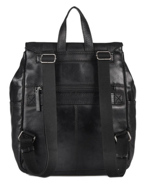 Rugzak Basilic pepper Zwart traveler - 00BTRA05 ander zicht 5
