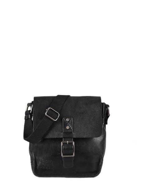 Cross Body Tas Basilic pepper Zwart traveler BTRA03 ander zicht 1