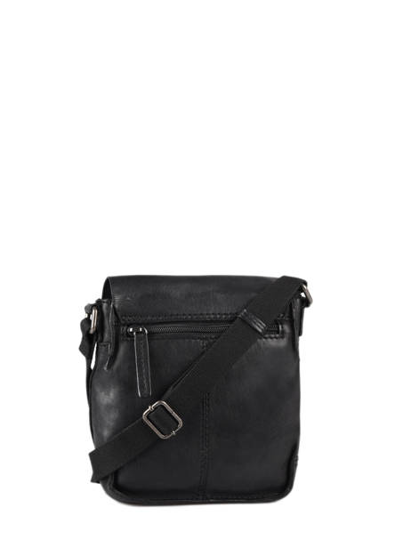 Cross Body Tas Basilic pepper Zwart traveler BTRA03 ander zicht 5