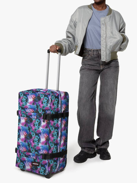 Soepele Reiskoffer Authentic Luggage Eastpak Veelkleurig authentic luggage EK0A5BA8 ander zicht 1