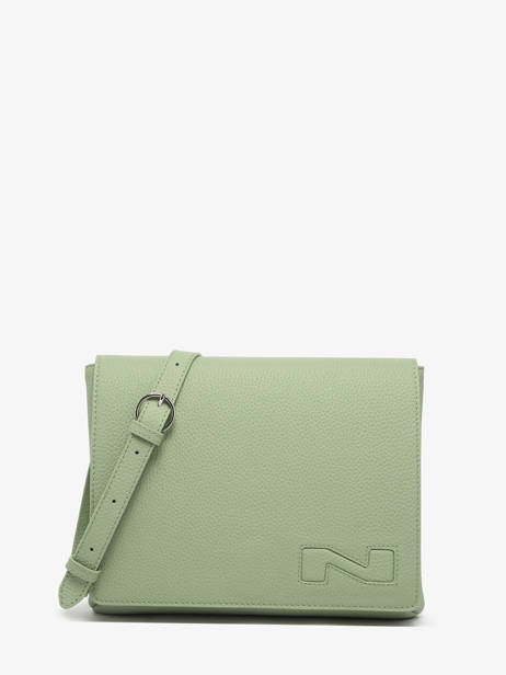 Cross Body Tas Brugge Leder Nathan baume Groen n city 2