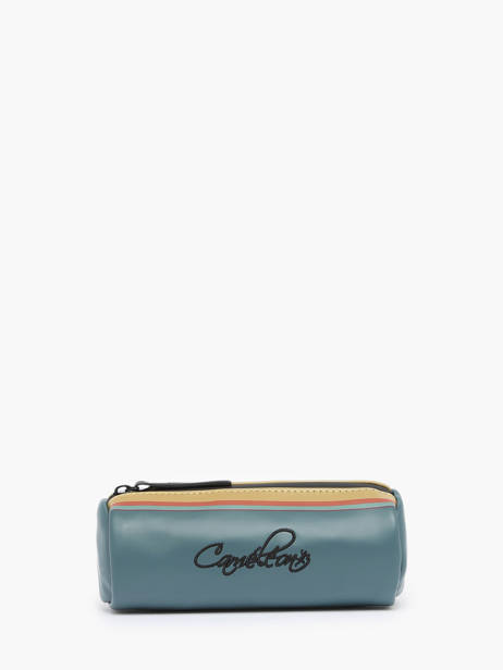 Pennenzak 1 Compartiment Cameleon Blauw vintage north PBVWSTRO