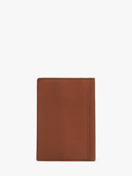 Portefeuille Leder Serge blanco Bruin austin AST21121 ander zicht 3