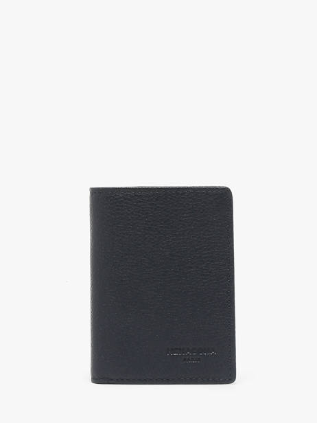 Kaarthouder Leder Hexagona Blauw confort 461007R