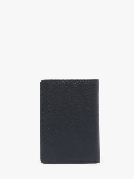Kaarthouder Leder Hexagona Blauw confort 461007R ander zicht 2