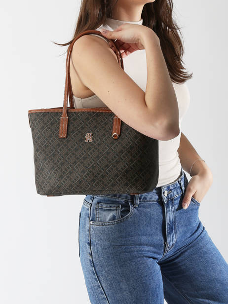 Schoudertas Th Monoplay Tommy hilfiger Zwart th monoplay AW17415 ander zicht 1