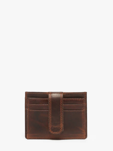 Papierhouder Leder Maverick Bruin the original MAVTO052 ander zicht 2