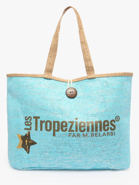 Schoudertas Panama Papier Les tropeziennes Groen panama TZ01