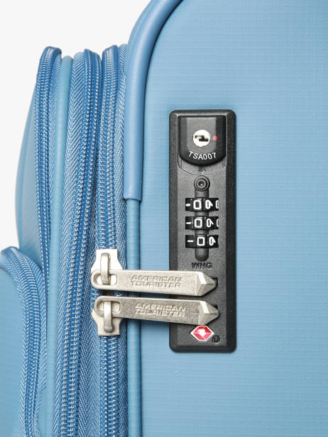 Uitbreidbare Soepele Reiskoffer Summerride American tourister Blauw summerride 153863 ander zicht 1