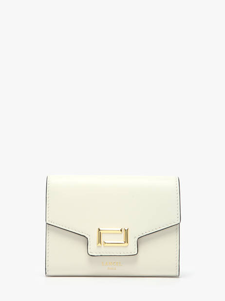 Portefeuille Leder Lancel Wit angele A13161