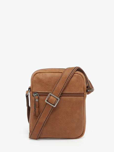 Cross Body Tas Spider Leder Etrier Bruin spider ESPI704S ander zicht 4