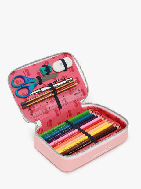 Gevulde Pennenzak 1 Compartiment Jeune premier Goud daydream girls G ander zicht 2